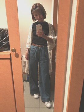 Hitomiさん（レディース・159cm）の春コーディネート