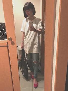 Hitomiさん（レディース・159cm）の春コーディネート