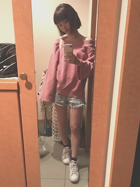 Hitomiさん(レディース・159cm)の夏コーディネート