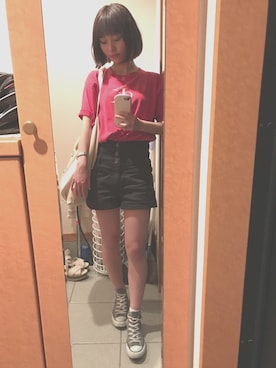 Hitomiさん（レディース・159cm）の夏コーディネート