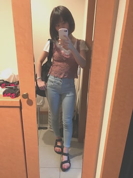 Hitomiさん(レディース・159cm)の夏コーディネート