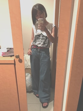 Hitomiさん（レディース・159cm）の夏コーディネート