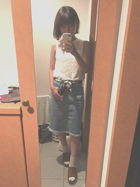 Hitomiさん(レディース・159cm)の夏コーディネート