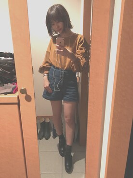 Hitomiさん（レディース・160cm）の秋コーディネート