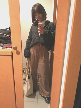 Hitomiさん（レディース・160cm）の秋コーディネート