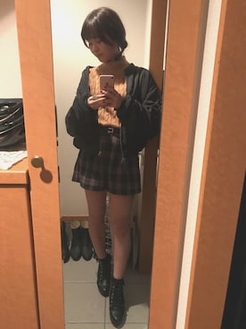 Hitomiさん（レディース・160cm）の冬コーディネート