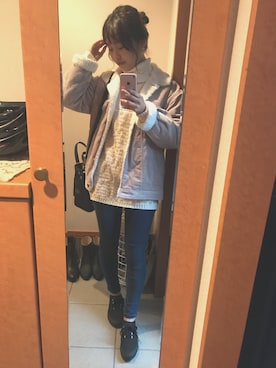 Hitomiさん（レディース・160cm）の冬コーディネート