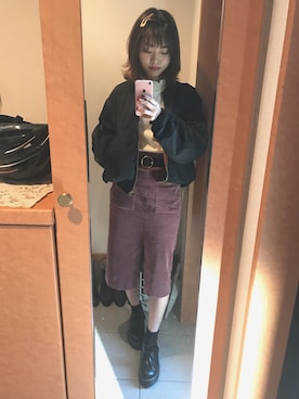 Hitomiさん（レディース・160cm）の冬コーディネート