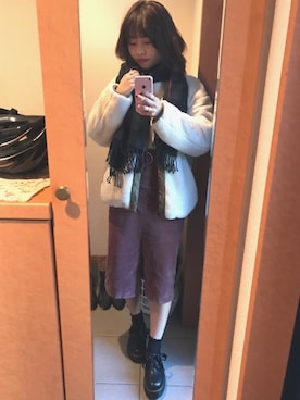 Hitomiさん（レディース・160cm）の冬コーディネート