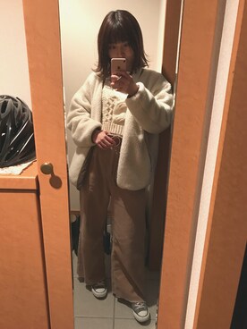 Hitomiさん（レディース・160cm）の冬コーディネート