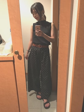 Hitomiさん（レディース・160cm）の秋コーディネート