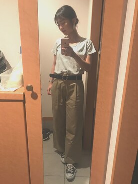 Hitomiさん（レディース・160cm）の秋コーディネート