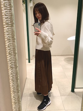 Hitomiさん（レディース・160cm）の冬コーディネート