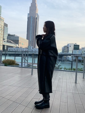 カホさん(レディース・154cm)の冬コーディネート