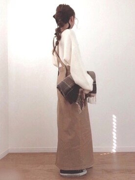 「DHOLIC（ディーホリック）のアイテム（ファッション雑貨）」を使った、ᴍ ᴀ ʀ ɪ  さん（レディース・157cm）の秋コーディネート