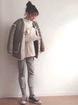 ᴍ ᴀ ʀ ɪ  さん（レディース・157cm）の冬コーディネート