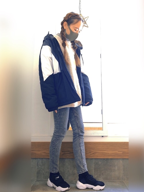 しまむら シマムラ のマウンテンパーカーを使ったコーディネート一覧 Sciaky