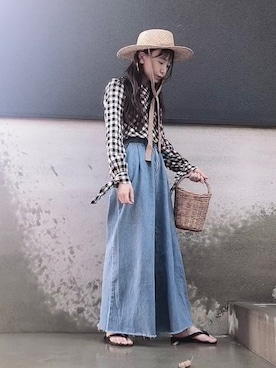 ᴍ ᴀ ʀ ɪ  さん（レディース・157cm）の春コーディネート