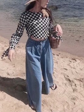 ᴍ ᴀ ʀ ɪ  さん（レディース・157cm）の春コーディネート