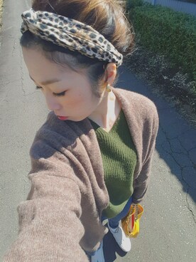 「ras（ラス）のアイテム」を使った、375さん（レディース・160cm）の冬コーディネート