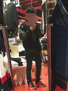「ストリート服が好き」｜「アイテム（スタジャン）」を使った、STさん（メンズ・166cm）の秋コーディネート