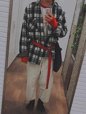 「G.V.G.V.（ジーヴィージーヴィー）のアイテム」を使った、SiNさん（メンズ・163cm）の春コーディネート