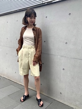 akaneさん（レディース・160cm）の春コーディネート