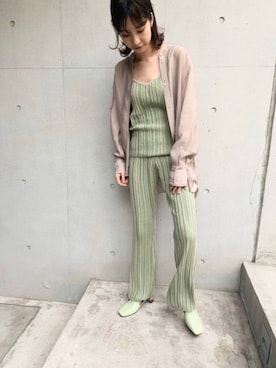 akaneさん（レディース・160cm）の春コーディネート