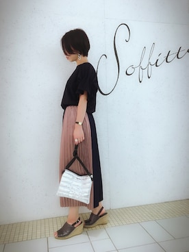 「アイテム（アナログ腕時計）」を使った、yori_koさん（レディース・156cm）の夏コーディネート