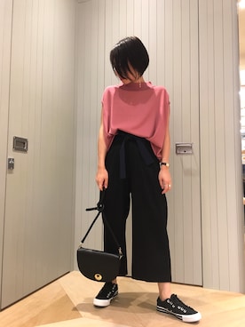 「RFW（アールエフダブル）のアイテム」を使った、yori_koさん（レディース・156cm）の夏コーディネート