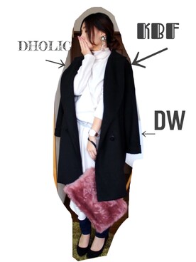 cana.さん（レディース・152cm）の冬コーディネート