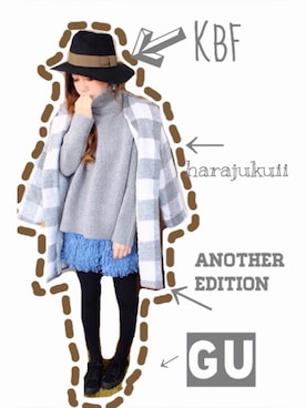 cana.さん(レディース・152cm)の冬コーディネート