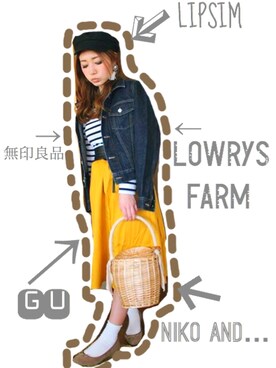 cana.さん(レディース・152cm)の春コーディネート