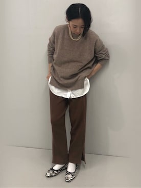 mayumiさん（レディース・160cm）の冬コーディネート