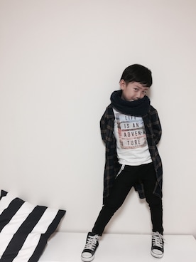 sohchoさん(キッズ・120cm)の秋コーディネート
