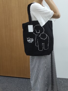 「WM（ダブルエム）のアイテム」を使った、mollyさん（レディース・165cm）の夏コーディネート