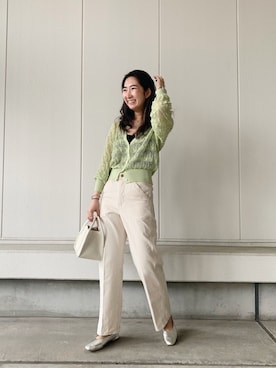 Moeka Ebiharaさん（レディース・163cm）の春コーディネート