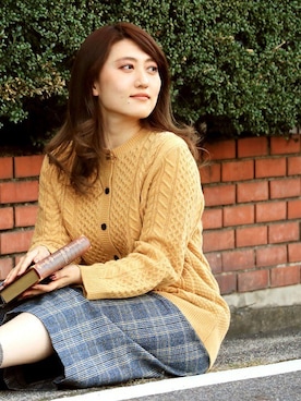 「DECOY SINCE 1981（デコイシンスイチキュウハチイチ）のアイテム」を使った、CROSSPLUSさん（レディース・163cm）の秋コーディネート