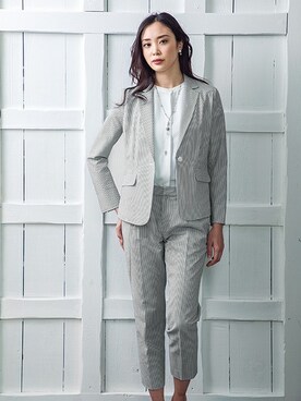 CROSSPLUSさん（レディース・170cm）の春コーディネート