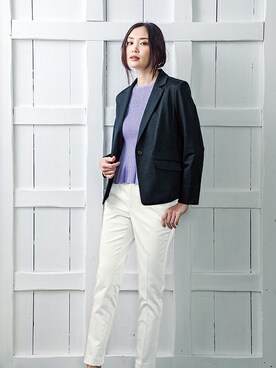 CROSSPLUSさん(レディース・170cm)の春コーディネート