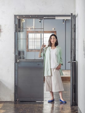 CROSSPLUSさん（レディース・162cm）の春コーディネート