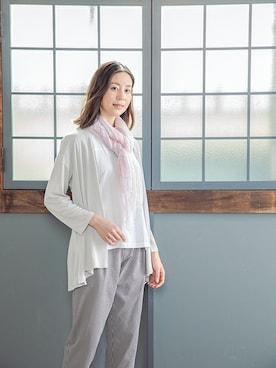 「DECOY SINCE 1981（デコイシンスイチキュウハチイチ）のアイテム」を使った、CROSSPLUSさん（レディース・162cm）の春コーディネート