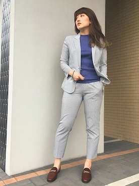 CROSSPLUSさん（レディース・163cm）の春コーディネート