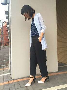 CROSSPLUSさん（レディース・160cm）の春コーディネート