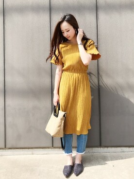 CROSSPLUSさん（レディース・167cm）の夏コーディネート