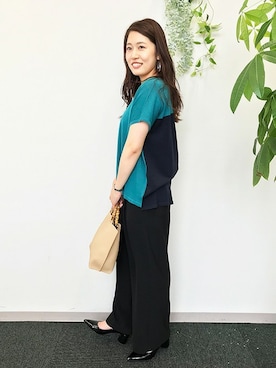 CROSSPLUSさん（レディース・155cm）の夏コーディネート