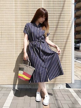 CROSSPLUSさん(レディース・163cm)の夏コーディネート