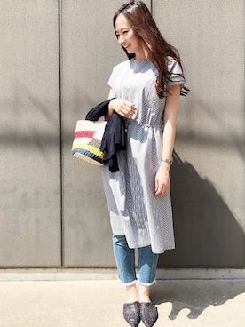 CROSSPLUSさん(レディース・167cm)の夏コーディネート