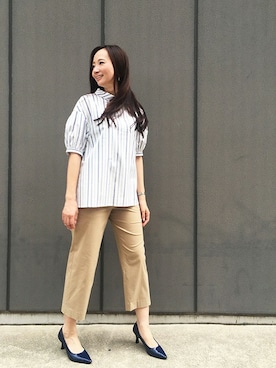 CROSSPLUSさん（レディース・160cm）の夏コーディネート