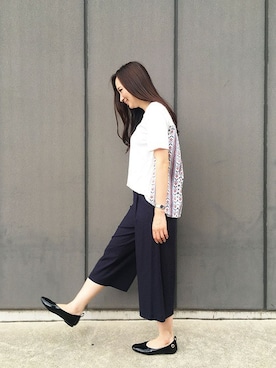 「DECOY SINCE 1981（デコイシンスイチキュウハチイチ）のアイテム」を使った、CROSSPLUSさん（レディース・167cm）の夏コーディネート